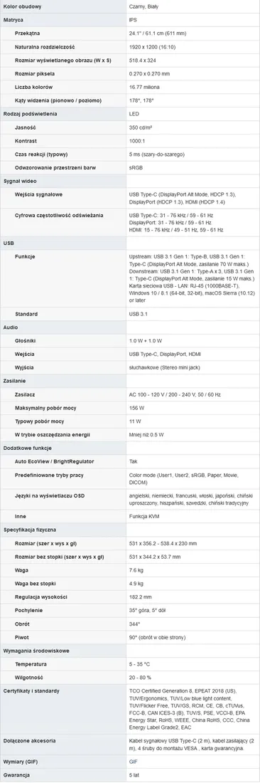 monitor-eizo-ev2495-bk-lcd-24-usb-c-lan-czarny
