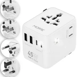 adapter-podrozny-45w-2xusb-a-3xusb-c-z-ponad-170-narodow-morre-m471-bialy