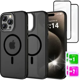 etui-do-iphone-15-pro-max-2x-szklo-5d-magsafe-matowe-magnetyczne-wzmacniane