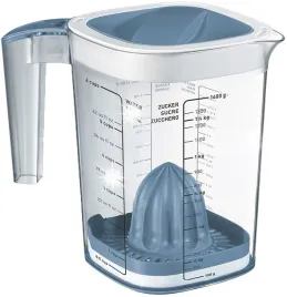 rotho-dzbanek-z-miarka-podzialka-z-tarka-wyciskaczem-do-cytusow-loft-15l