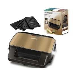 toster-opiekacz-do-kanapek-sencor-ssm-9977ch-4w1-cool-touch-900w-zloty