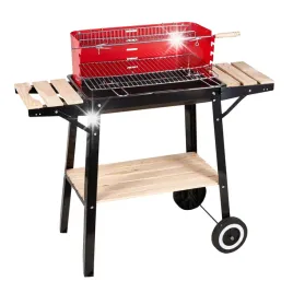grill-ogrodowy-weglowy-na-kolkach-prostokatny-klasyczny-drewniane-polki