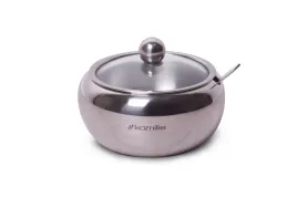 cukiernica-nierdzewna-z-lyzeczka-szklana-pokrywka-blyszczaca-460ml