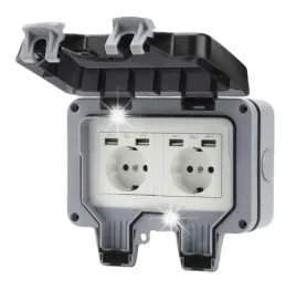 podwojne-wodoodporne-usb-gniazdo-zewnetrzne-ip66-gniazdko-wodoszczelne