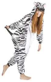 zebra-onesie-pizama-dres-kostium-przebranie-kigurumi-l