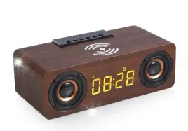 bluetooth-glosnik-zegar-drewniany-budzik-ladowarka-bezprzewodowa-qi-radio