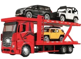 auto-model-mercedes-benz-actros-tir-laweta-3-autka-zestaw-transporter-red
