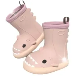 kalosze-dzieciece-rekiny-shark-i-gumowe-buty-29-30-rozowe