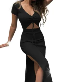 czarna-elegancka-sukienka-bodycon-ze-sznurkiem