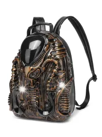 plecak-alien-3d-kosmita-unisex-cool-dark-styl-modny-na-ramie-zloty-gold