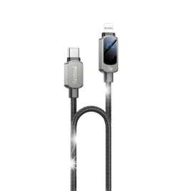 yesido-kabel-ca180-led-27w-type-c-lightning-1-2m-3a-black-czarny