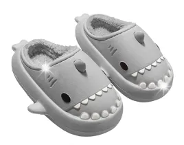 kapcie-rekiny-dzieciece-ocieplane-laczki-cieple-shark-31-32-szare