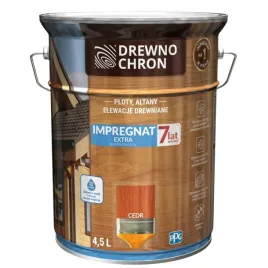 drewnochron-impregnat-extra-powlokotworczy-cedr-45l