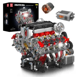 klocki-mould-king-10130-silnik-f488-3-9l-v8-twin-turbo-model-technic-box