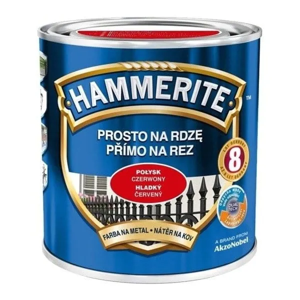 hammerite-czerwony-polysk-07l