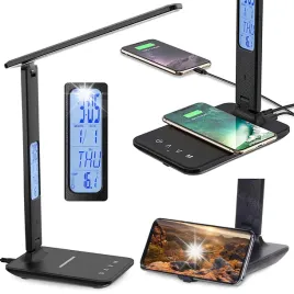 lampka-biurkowa-led-szkolna-usb-zegar-ladowarka-qi-z-wyswietlaczem-biala