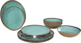 zestaw-obiadowy-halo-turkusowy-12el-melamina-kemping-taras-kamper-bo-camp