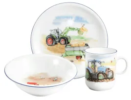 seltmann-weiden-my-tractor-zestaw-dzieciecy-traktor-100percent-porcelana-germany