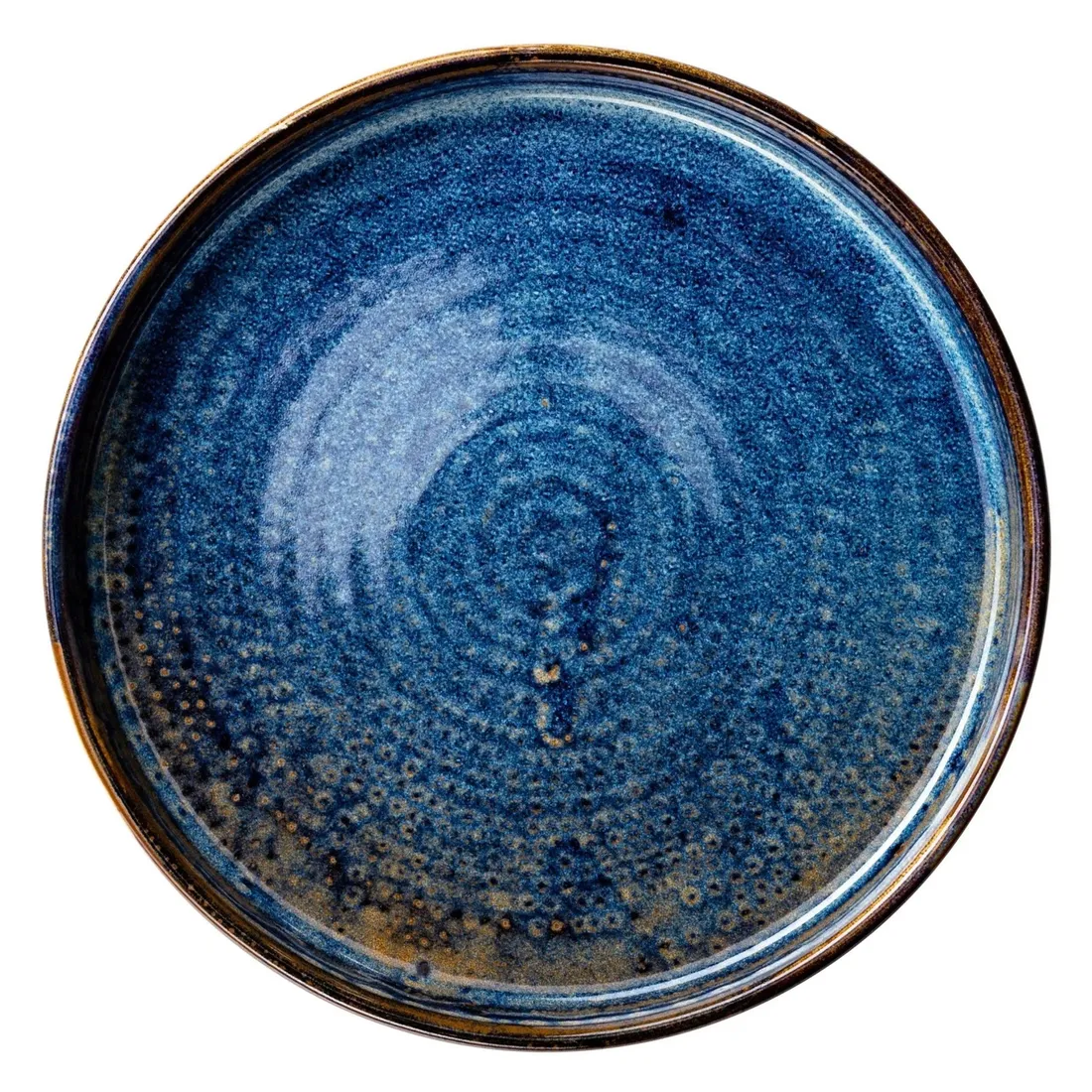 verlo-deep-blue-talerz-plaski-30-cm