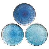 verlo-deep-blue-talerz-plaski-30-cm