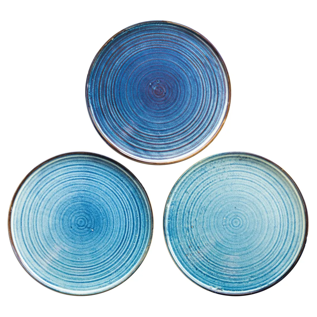 verlo-deep-blue-talerz-plaski-30-cm