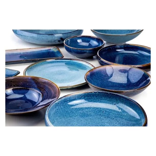 verlo-deep-blue-talerz-plaski-30-cm