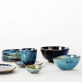 verlo-deep-blue-talerz-plaski-30-cm