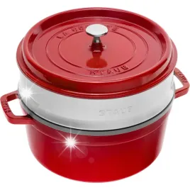 staub-la-cocotte-garnek-zeliwny-okragly-z-wkladem-3-8-ltr-czerwony