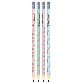 4-x-olowek-szkolny-z-gumka-pusheen-hb-75157
