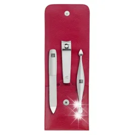 zwilling-twinox-zestaw-podrozny-czerwone-skorzane-etui-4-elementy