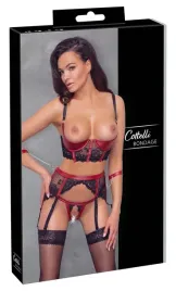 cottelli-bondage-xl-3-czesciowy-komplet-z-koronka-i-mankietami