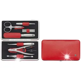 zwilling-twinox-zestaw-podrozny-czerwone-skorzane-etui-7-elementow