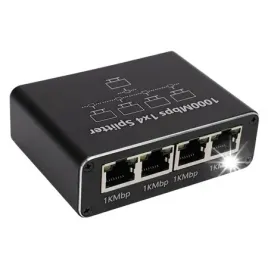 adapter-rozdzielacz-mini-switch-splitter-lan-ethernet-rj45-4xrj45-1000m-1gb