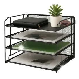 organizer-metalowy-przybornik-biurowy-sorter-polka-na-dokumenty-4-szuflady
