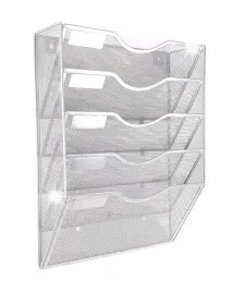 organizer-na-dokumenty-wiszacy-nascienny-a4-metalowy-polki-pojemnik-sciane