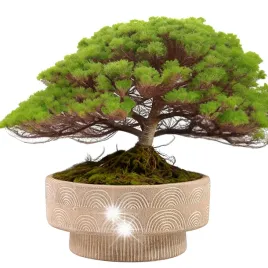 doniczka-na-bonsai-boho-25cm-betonowa-bezowa-niska-plaska-okragla-oslonka