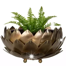 oslonka-na-doniczke-na-bonsai-zlota-duza-22cm-kwiat-szyszka-na-parapet