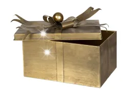 swiateczne-pudelko-w-ksztalcie-prezentu-zlote-metalowe-26x18cm