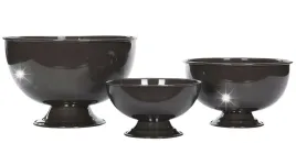 3-szt-doniczka-emaliowana-brazowy-polysk