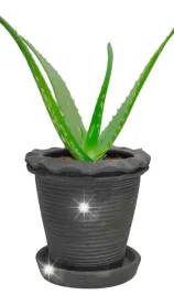 doniczka-z-podstawka-15cm-gliniana-terakota-czarna-donica-skandynawska