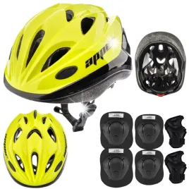 kask-rowerowy-z-regulacja-ochraniacze-komplet-na-rolki-rower-rozmiar-s