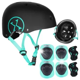 kask-rowerowy-dzieciecy-z-regulacja-ochraniacze-komplet-na-deskorolke-s