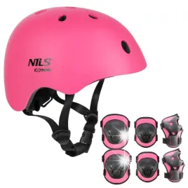 kask-na-rolki-rower-regulowany-dla-dzieci-orzeszek-48-52cm-ochraniacze-xs