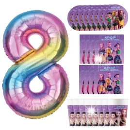 zastawa-stolowa-jednorazowa-37-el-k-pop-demon-hunters-balon-na-8-urodziny