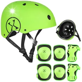 kask-rowerowy-na-hulajnoge-regulowany-dla-dziecka-55-58-cm-ochraniacze-m