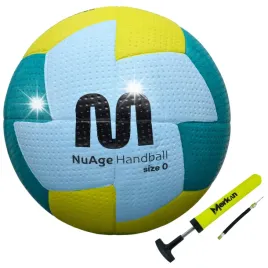 pilka-reczna-do-recznej-handball-rekreacyjna-dla-dziecka-rozmiar-0-pompka