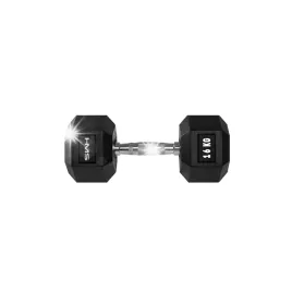 hms-hantla-hex-pro-gumowana-do-cwiczen-silowych-treningu-16-kg