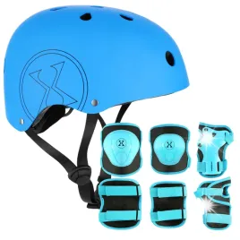 kask-rowerowy-dzieciecy-regulowany-ochraniacze-na-rolki-hulajnoge-r-l