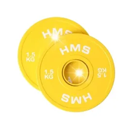 hms-talerze-obciazenia-na-gryf-olimpijski-sztange-gumowane-2x15-kg