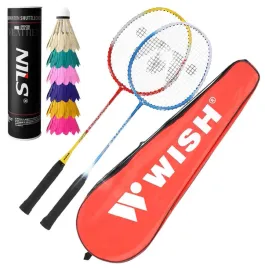 zestaw-2-rakiety-do-gry-w-badmintona-w-pokrowcu-wish-6-lotek-piorkowych